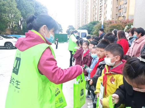 貓先生垃圾分類宣傳活動，小學(xué)垃圾分類活動，宣導(dǎo)活動